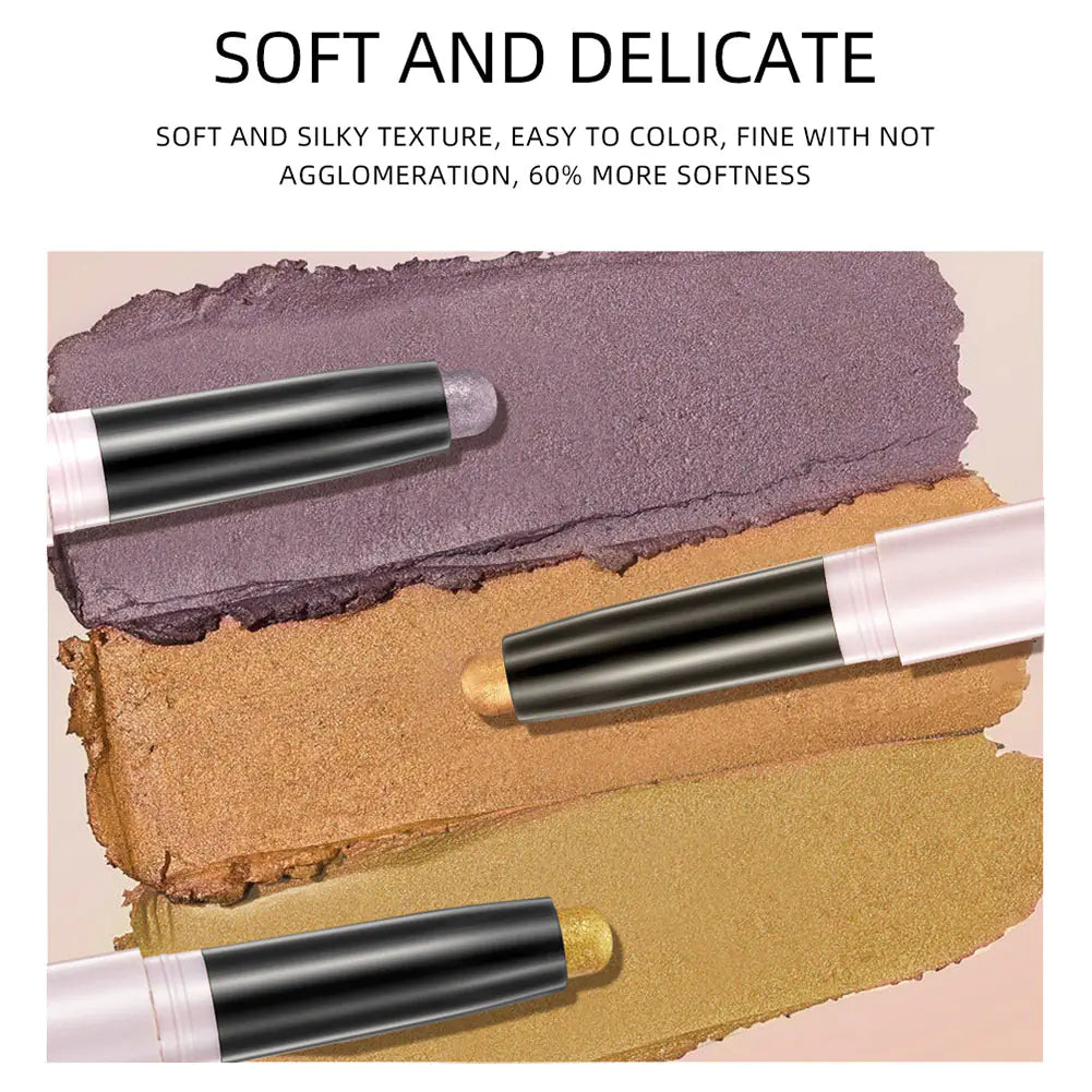 Pearlescent Silkworm Eyeshadow Pen - Waterproof Pigment