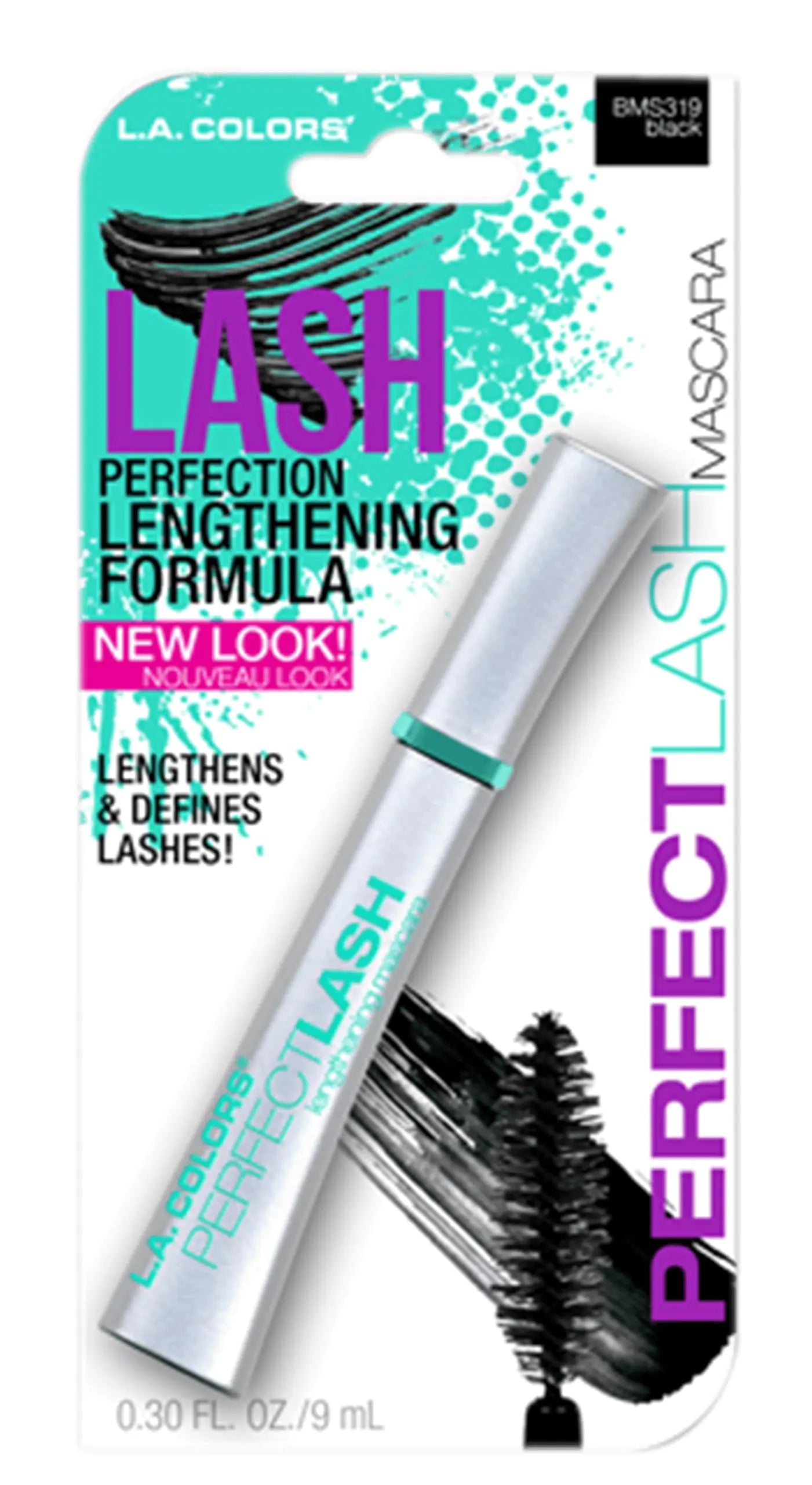 L.A. COLORS Perfect Lash Mascara (carded) Black CBMS319A