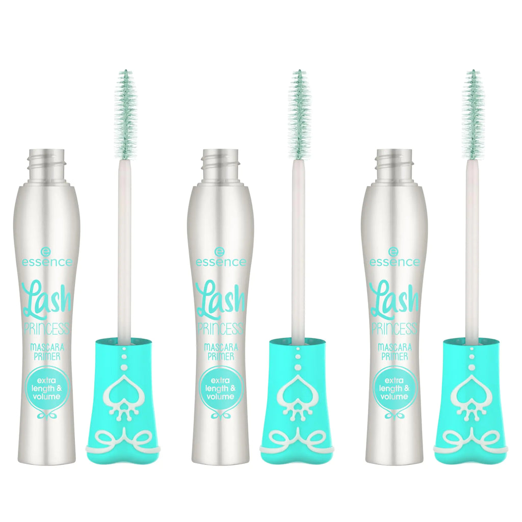essence | Lash Princess Mascara Primer for Extra Length & Volume (3 Pack) | Voluminous Lash Boosting Conditioning Primer | Vegan Cruelty Free & Paraben Free