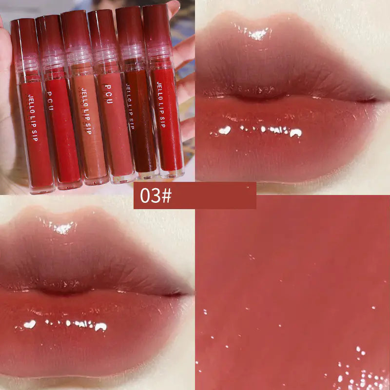Gradual Transparent Color Fast Lipstick Mirror