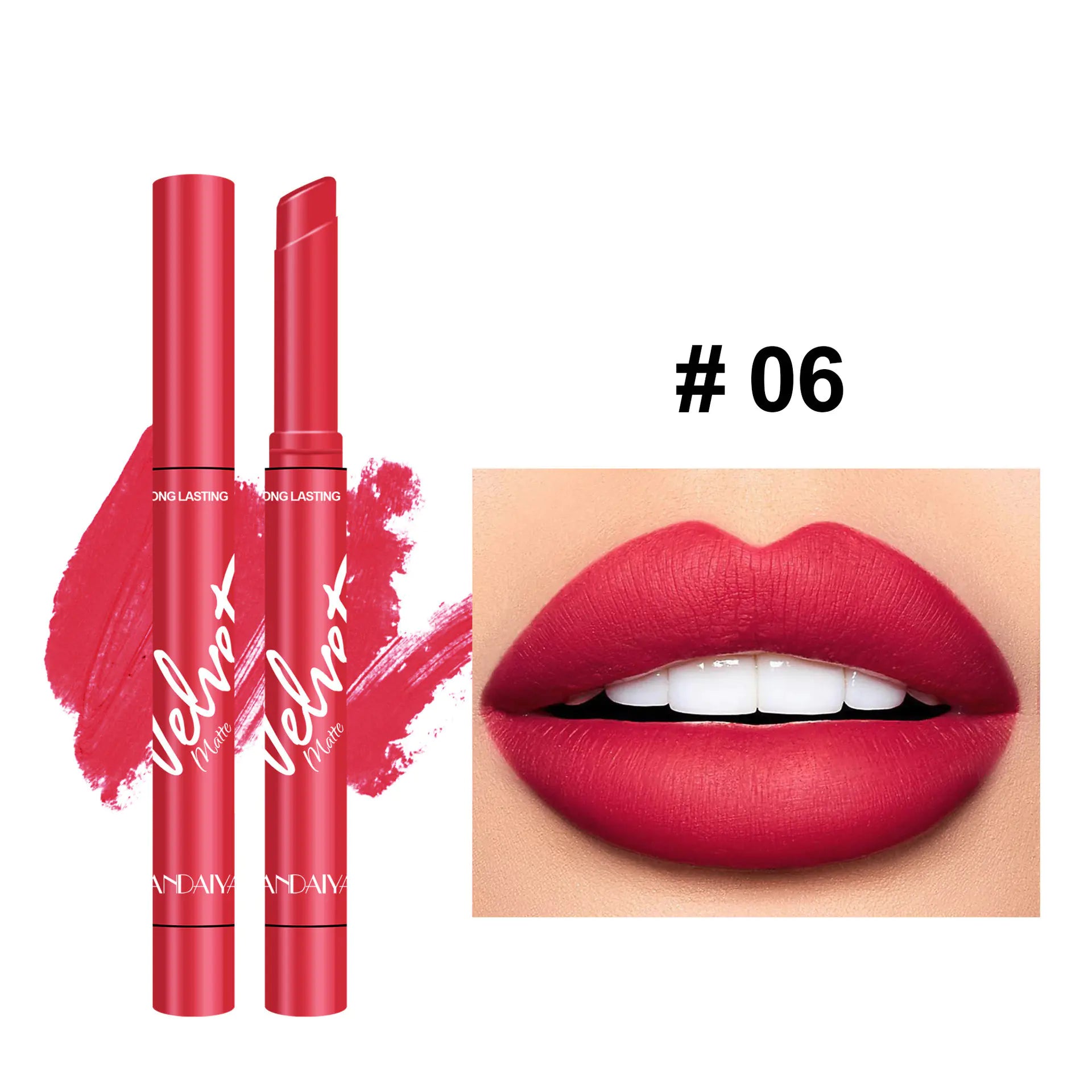 Velvet Matte Lipstick - Discoloration Resistant Formula