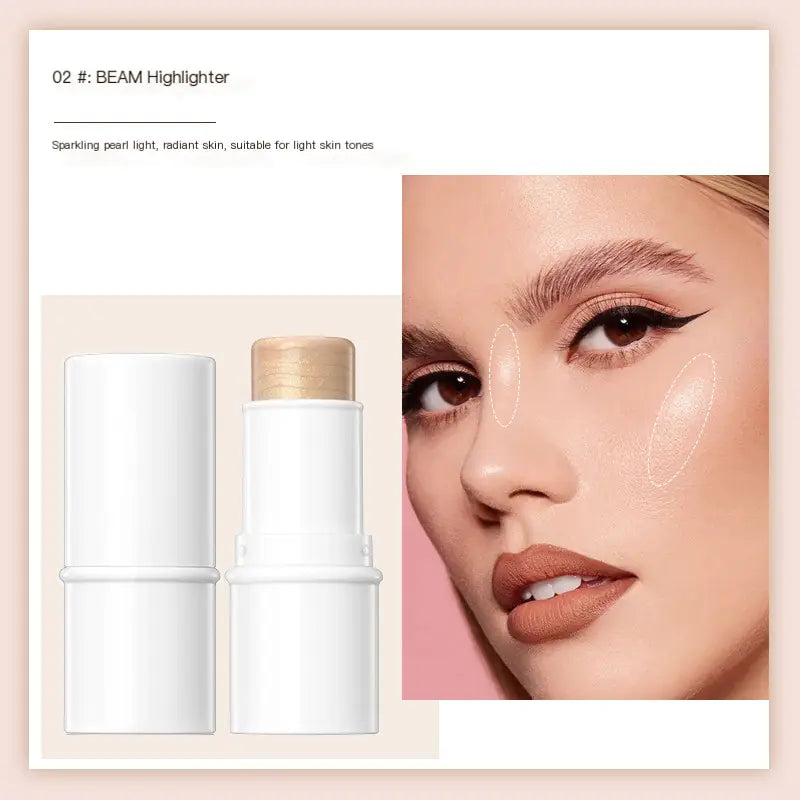 Double Head Blusher Stick for Natural Contour Makeup