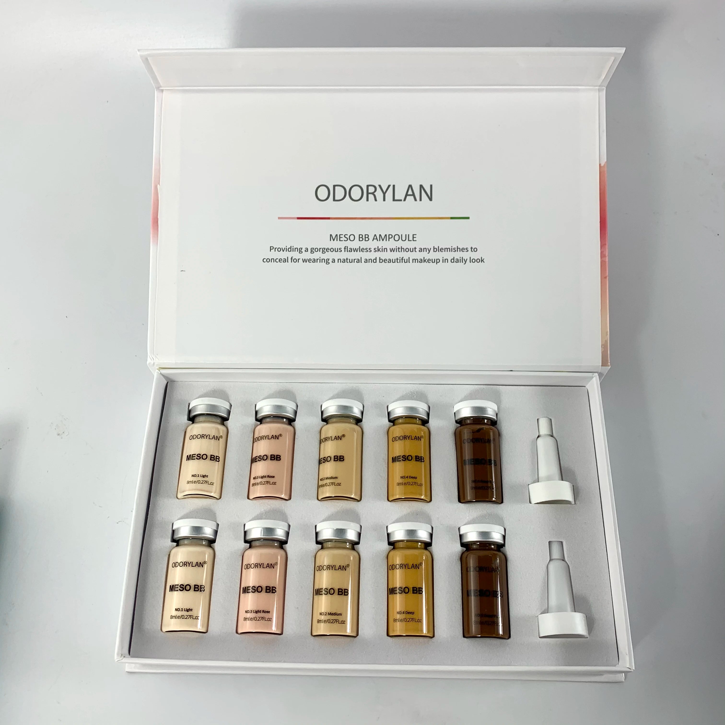 In Stock Ready to Ship Professional Semi Permanent Beauty Salon BB Cream Foundation Cream Kit for Face Skin Care