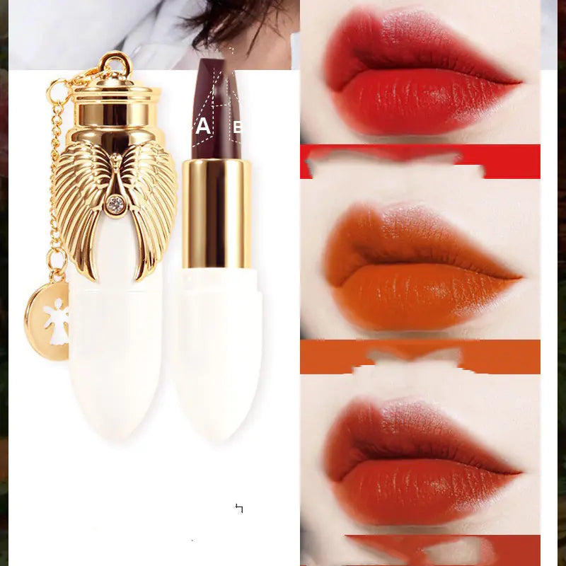 Three-Color Velvet Matte Black Lipstick