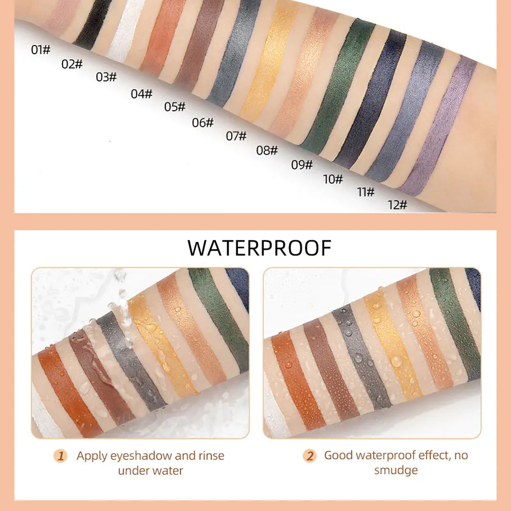 Pearlescent Silkworm Eyeshadow Pen - Waterproof Pigment