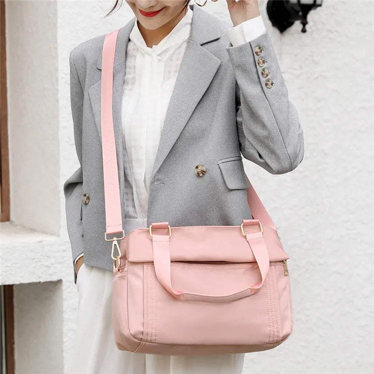 2025 New Women's Shoulder bags Top-Handle Bags High Quality Nylon Ladies Leisure Totes Crossbody Bag Female Handbags bolsas