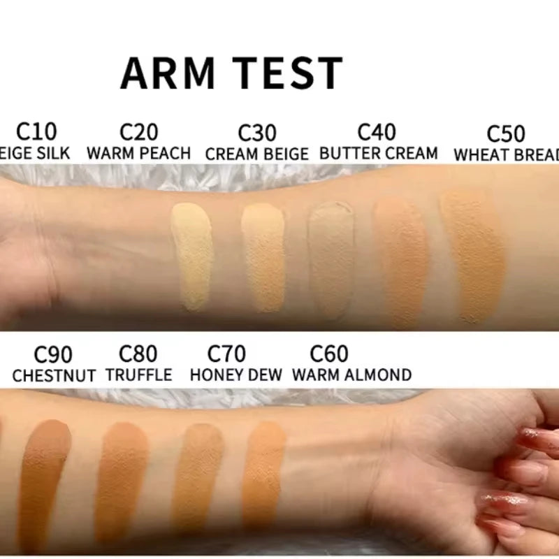 SENKA Waterproof Full Cover Foundation Oil Free Concealer Stick Matte Finish Foundation Stick With Brush Private Label