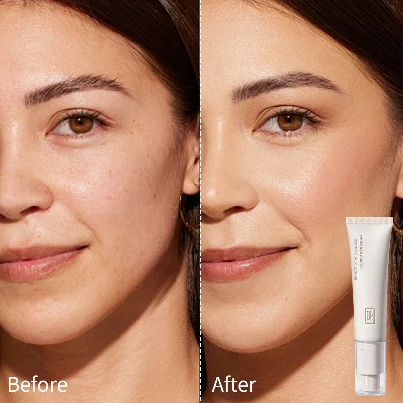 BUTYKISS Cosmetics Soft Light Face Cream Lotion Long-Lasting Concealer and Foundation Moisturizing Hydrating Makeup