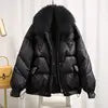 Winter Coat Women Jacket Parkas Thick Autumn Black Oversized Fur Puffer Harajuku Loose Female Short Winter Clothes