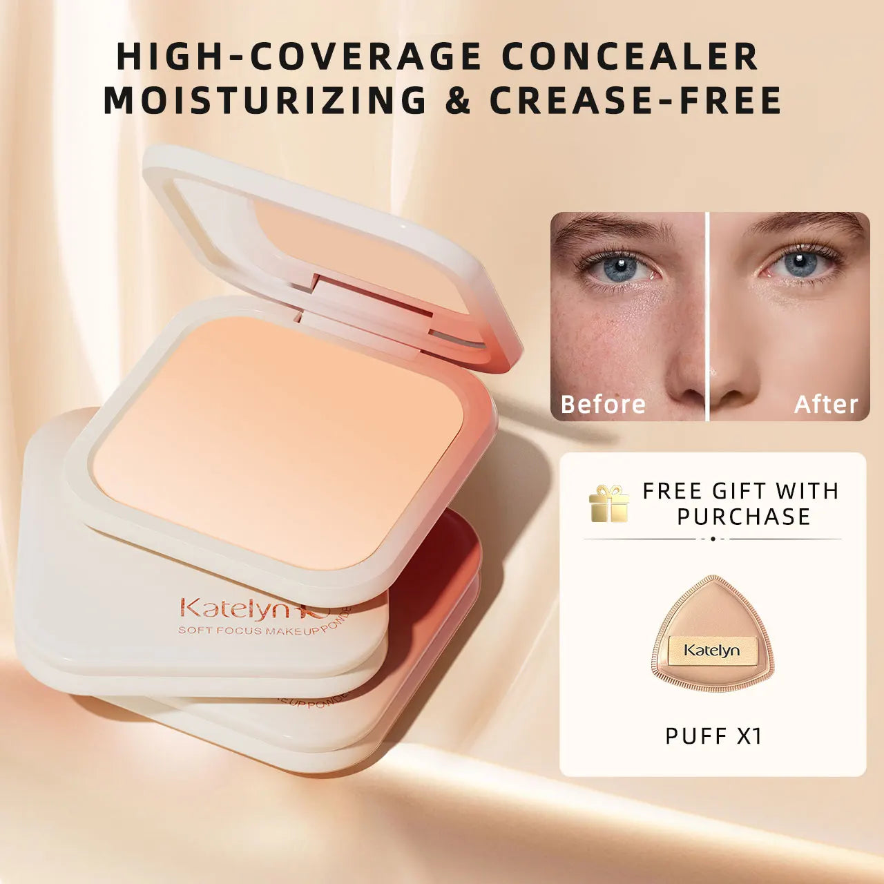OEM Waterproof Foundation Concealer Makeup Long-lasting Face Matte Foundation Cream for Sensitive Skin