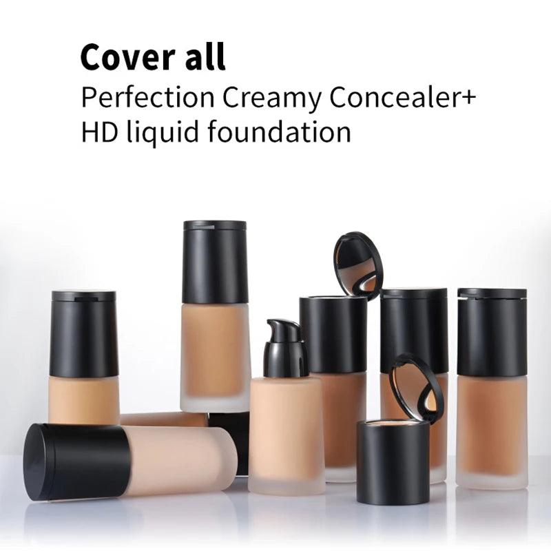 Full Coverage Waterproof Fv Concealer Cosmetic Dream Foundation Private Label 14 Colors Makeup Concealer Foundation Set