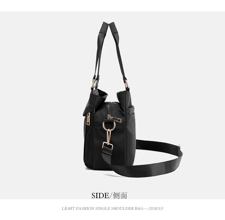 2025 New Women's Shoulder bags Top-Handle Bags High Quality Nylon Ladies Leisure Totes Crossbody Bag Female Handbags bolsas