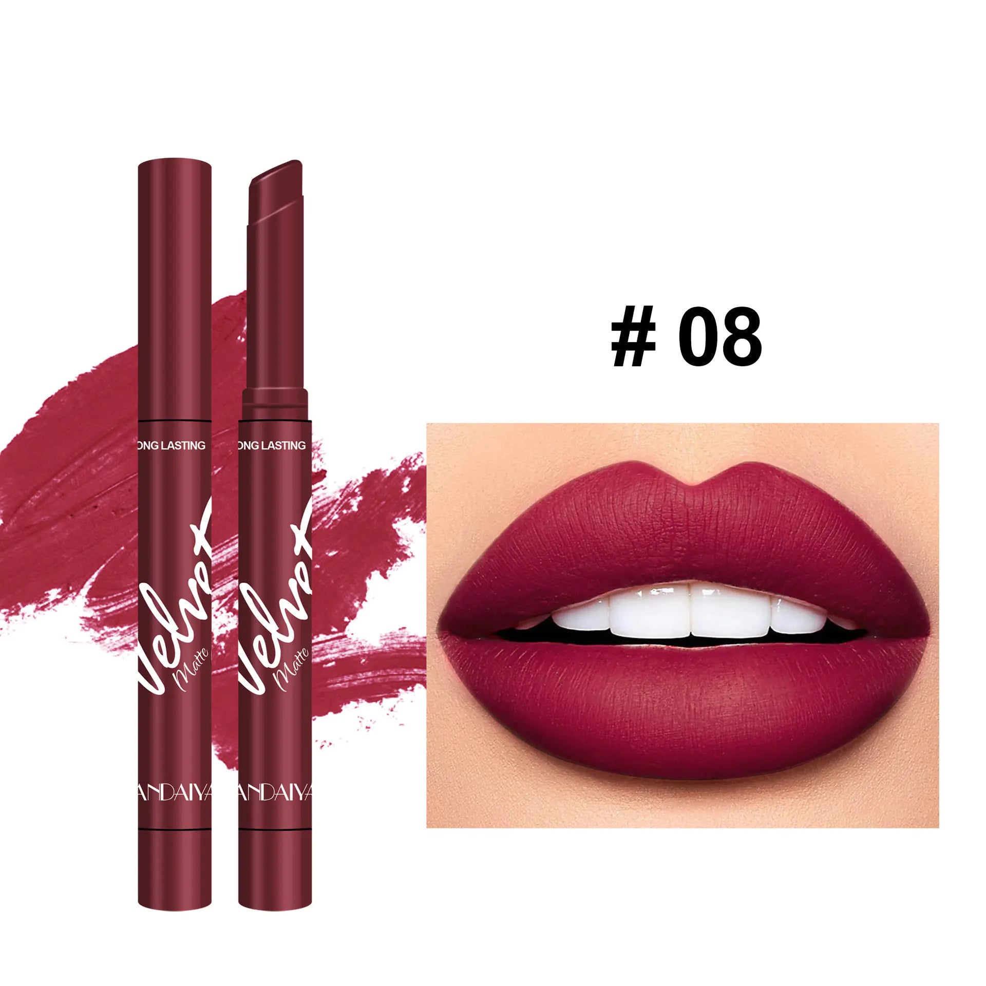 Velvet Matte Lipstick - Discoloration Resistant Formula