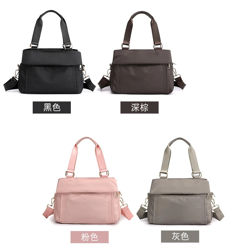 2025 New Women's Shoulder bags Top-Handle Bags High Quality Nylon Ladies Leisure Totes Crossbody Bag Female Handbags bolsas