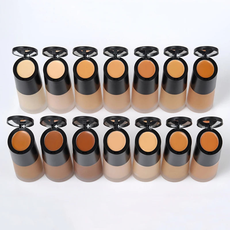 Full Coverage Waterproof Fv Concealer Cosmetic Dream Foundation Private Label 14 Colors Makeup Concealer Foundation Set