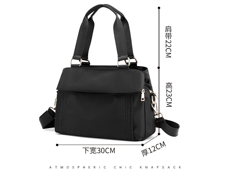 2025 New Women's Shoulder bags Top-Handle Bags High Quality Nylon Ladies Leisure Totes Crossbody Bag Female Handbags bolsas