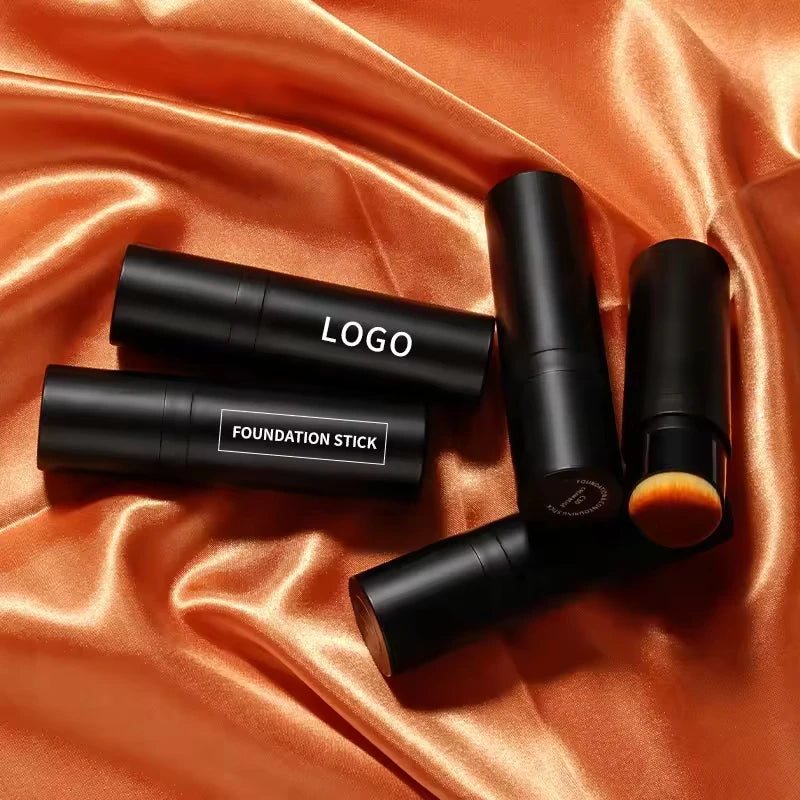 SENKA Waterproof Full Cover Foundation Oil Free Concealer Stick Matte Finish Foundation Stick With Brush Private Label