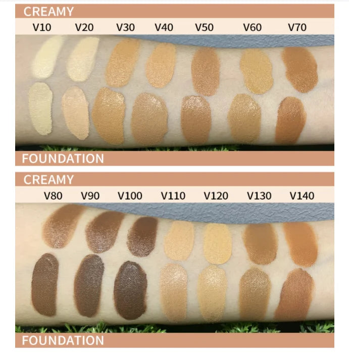 Full Coverage Waterproof Fv Concealer Cosmetic Dream Foundation Private Label 14 Colors Makeup Concealer Foundation Set