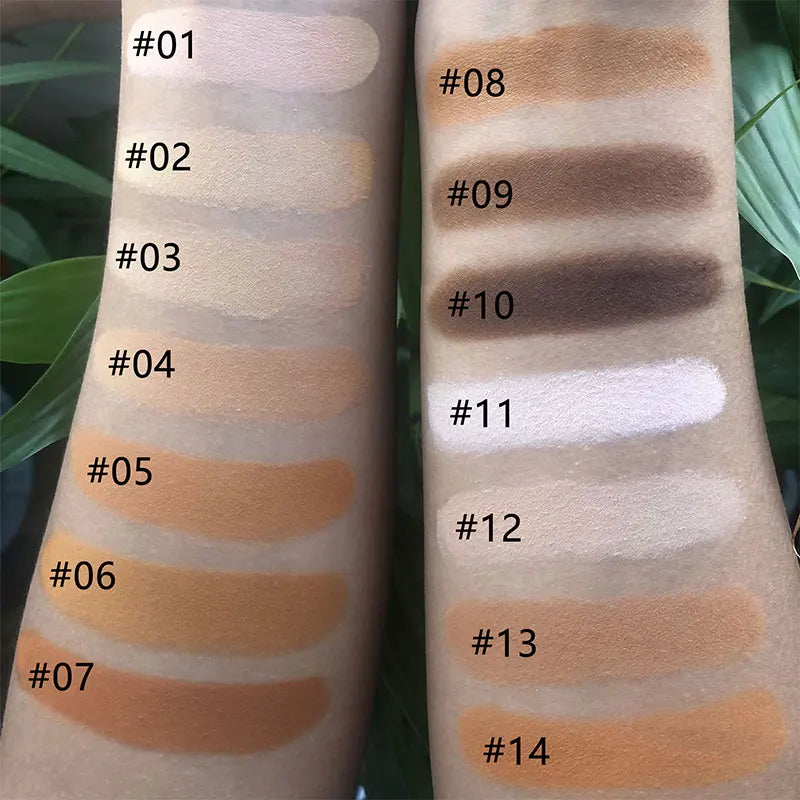 Face Finishing Powder Sample Portable Compact Pressed Powder Foundation Private Label Translucent Powder Palette