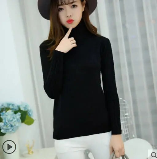 Sweater Female 2025 Autumn Winter Cashmere Knitted Women Sweater And Pullover Female Tricot Jersey Jumper Pull Femme