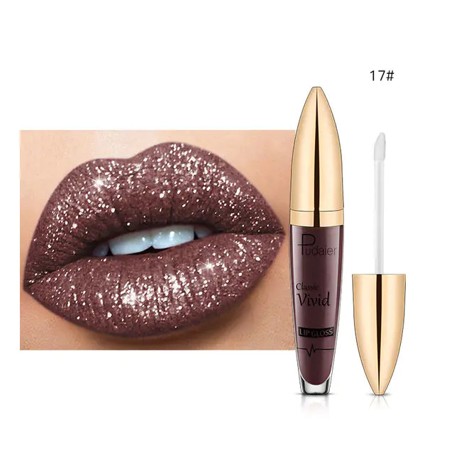 Matte Shimmer Glitter Liquid Lipstick