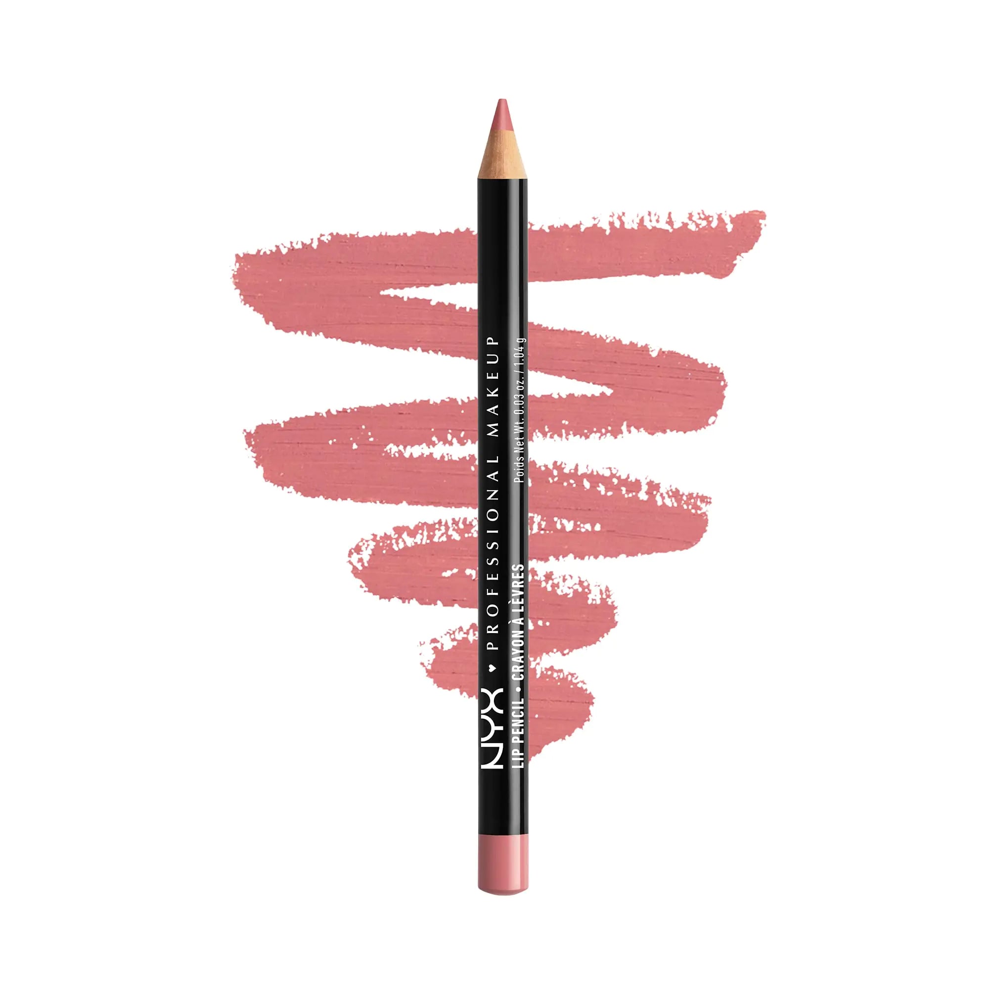 NYX PROFESSIONAL MAKEUP Slim Lip Pencil Long-Lasting Creamy Lip Liner - Rose