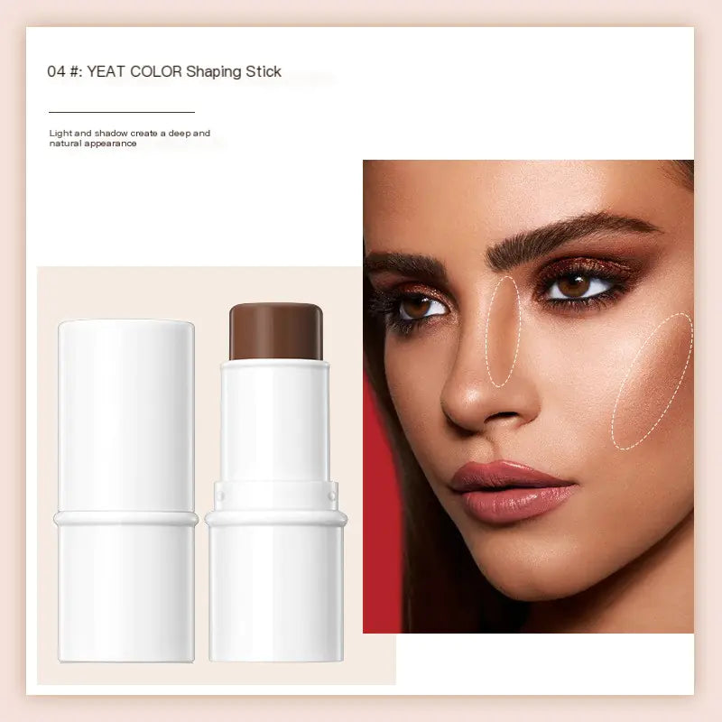 Double Head Blusher Stick for Natural Contour Makeup