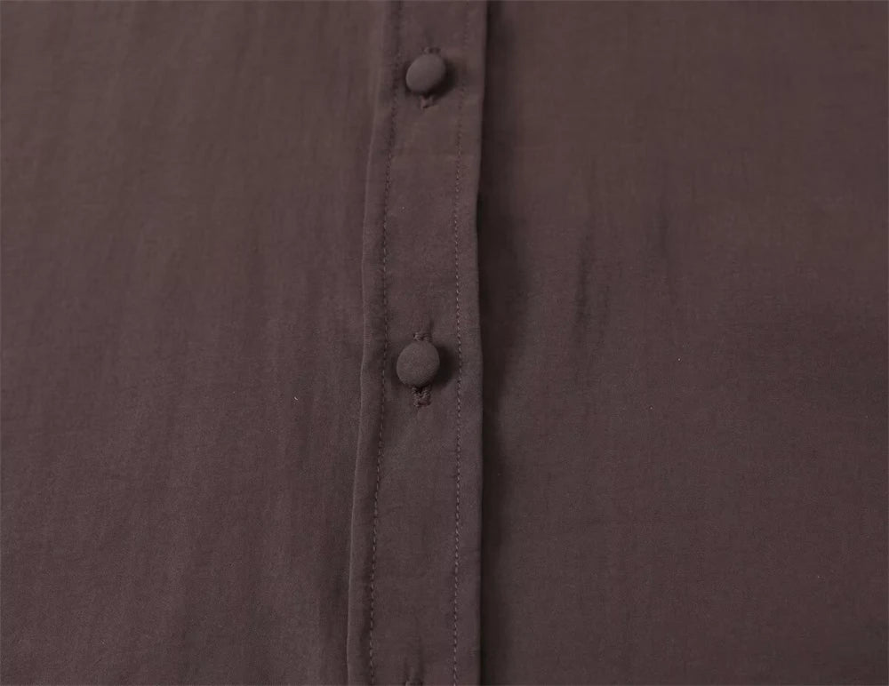 Women's Shirt 2025 New Fashion Autumn Winter Long Sleeve Soft Drape Shirt for Women Casual Chic Ladies Clothes