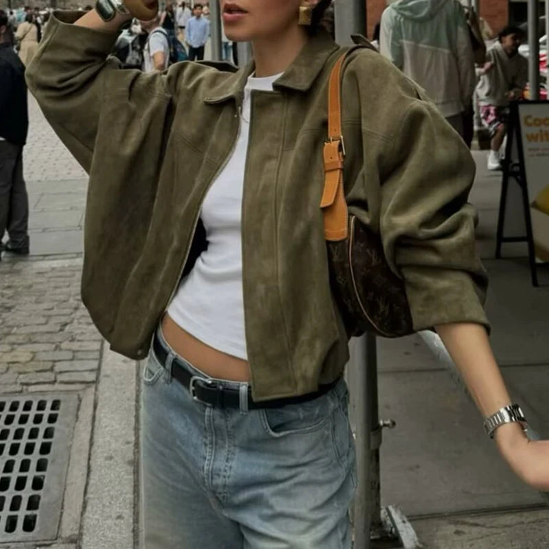 Women's Coat  2025 New Fashion Autumn and Winter Casual Jacket for Women Loose Chic Ladies Jacket