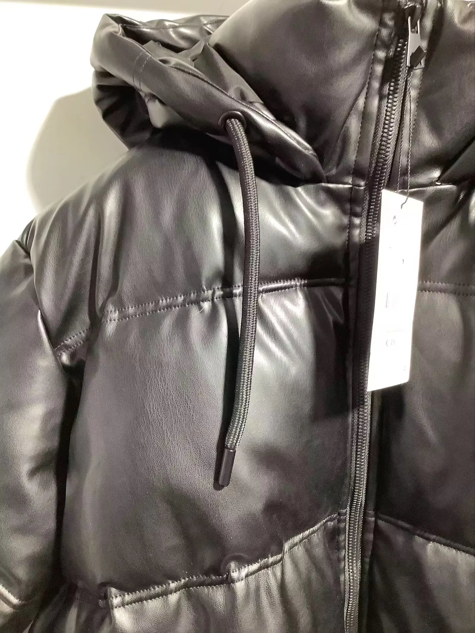 Winter Women's Cold Coat Winter Jackets For Women 2023 Warm Leather PU Parkas Winter Coat Promotion Female Outerwear