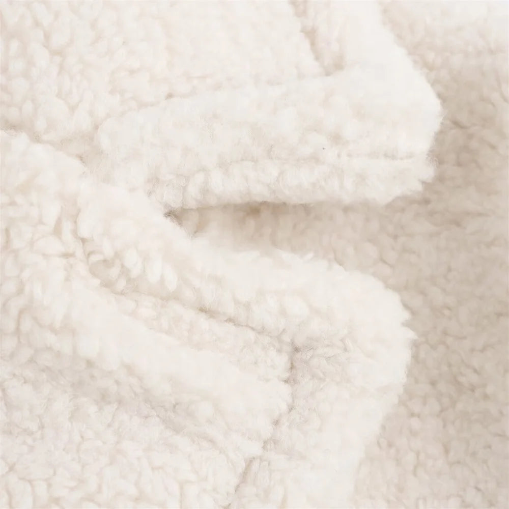 women's coat jacket with collar long sleeved single breasted solid color winter new warm coat jacket