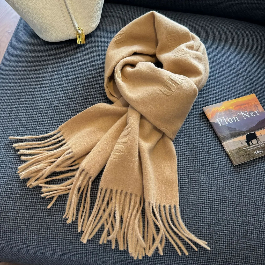 2025 New Women's Cashmere Scarf Reversible Pashmina Shawl Soft Warm Winter Wrap Lightweight Oversized Elegant All Season