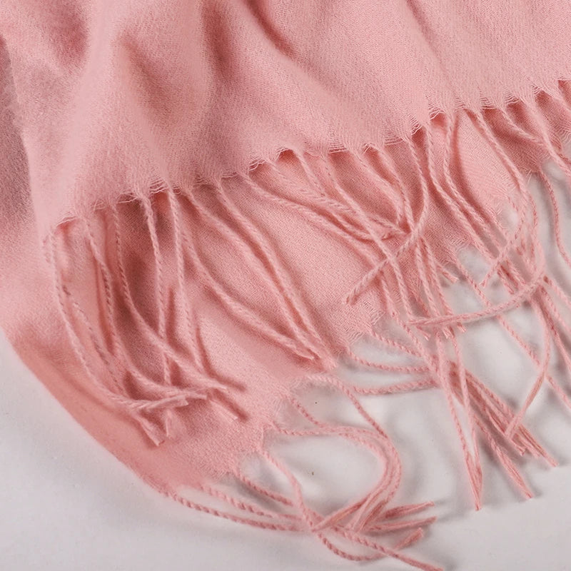 Women's Scarf Pashmina Shawls and Wraps for Evening Dresses Travel Office Winter Wedding Cashmere Feel Large Scarves