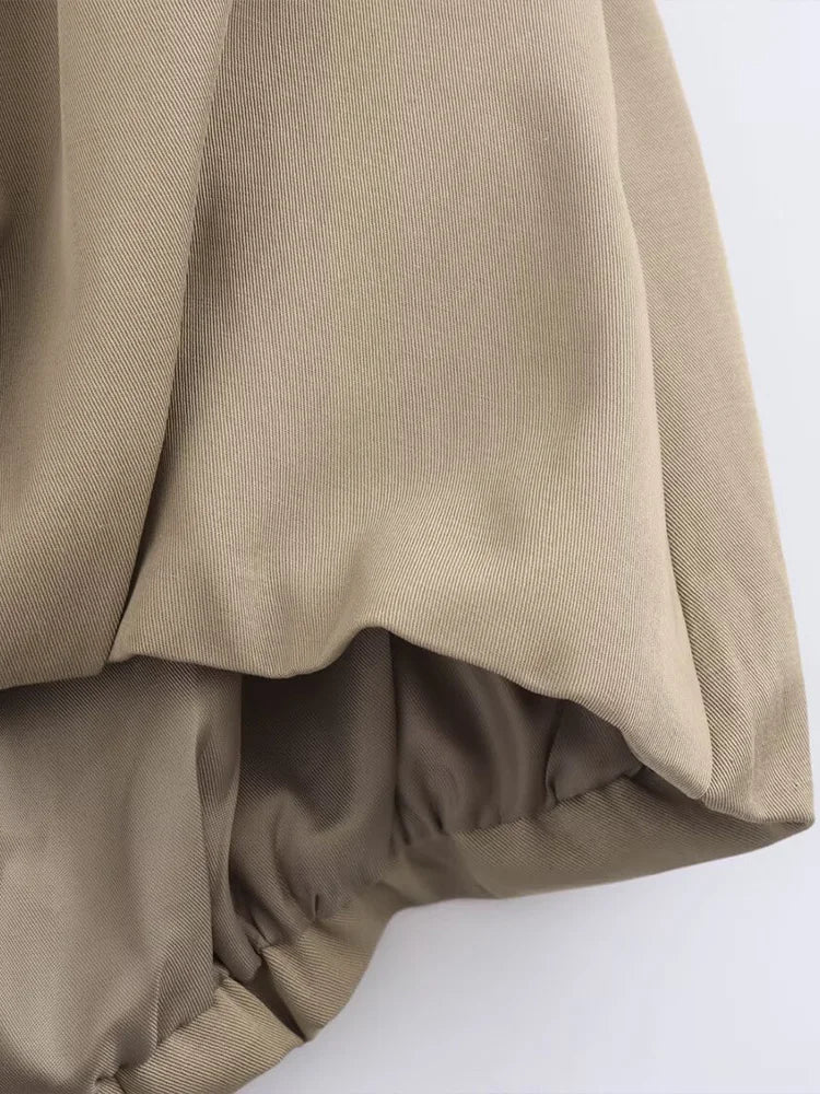 ZAJIA 2025 Spring New Women's Clothing European and American Style French Fashion Design Loose Vest Top