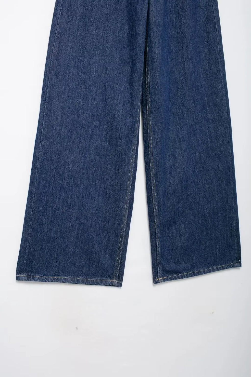 Jeans For Woman New Fashion Asymmetric Design High Waist Wide Leg Trousers Casual Women's Straight Leg Jeans