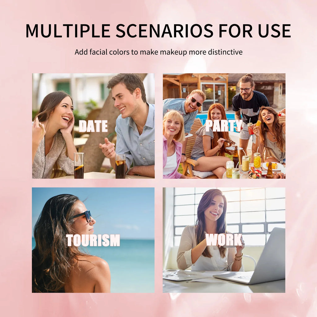 6pcs/set Nude Lip Gloss Matte Velvet Lipstick Makeup Waterproof Long-lasting Liquid Lipstick Women Moist Lip Tint Cosmetics