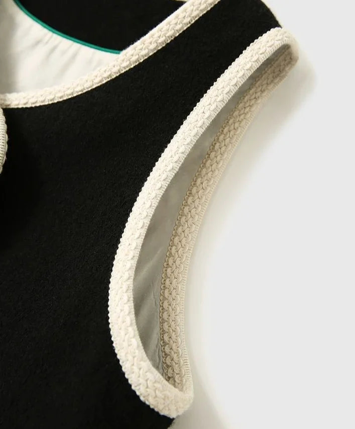 Vest for Women Clothes Fashion 2025 Black Insulated Sleeveless Wool Waistcoat Woman Cold Cheap Lightweight Padded Casual Elegant