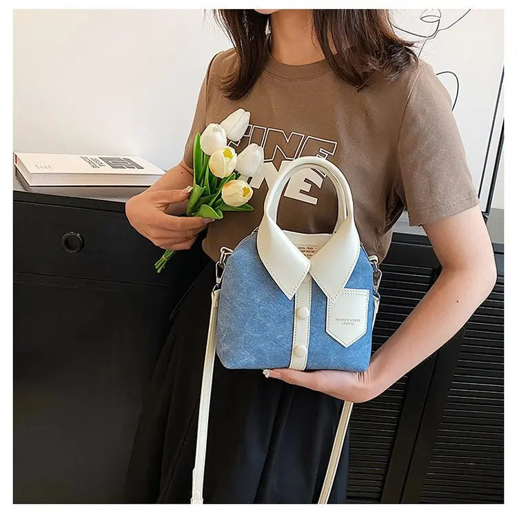 Women's Bag Clothes Style Shoulder Handbag Women Fashion Cute Crossbody Bag