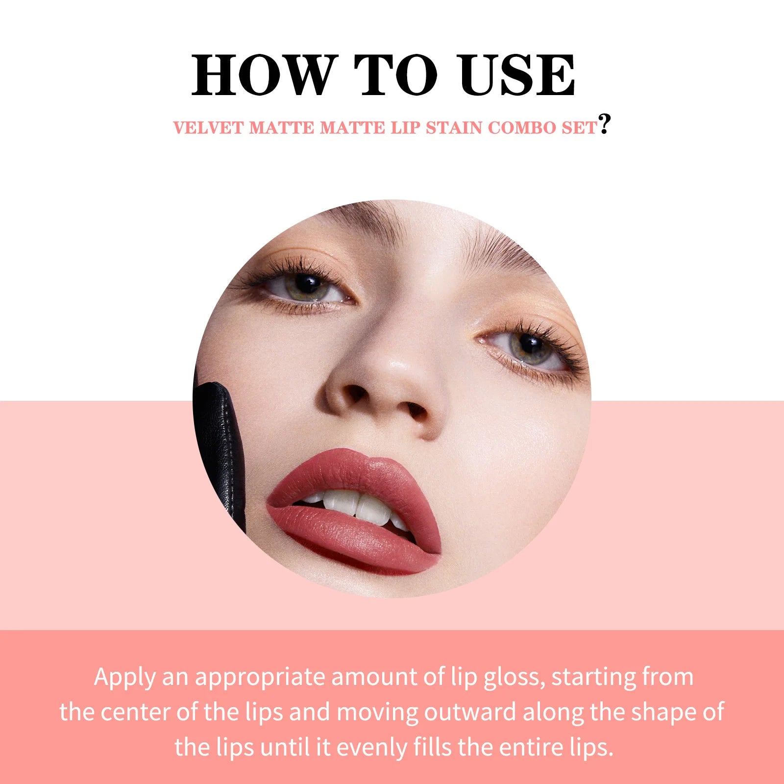 6pcs/set Nude Lip Gloss Matte Velvet Lipstick Makeup Waterproof Long-lasting Liquid Lipstick Women Moist Lip Tint Cosmetics