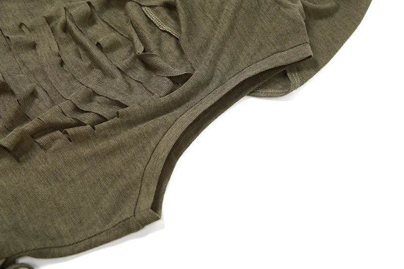 2023 Summer Fashion Trend Women's Clothing New Hooded Loose Hem Slit Personalized Dress Party Dress Club Clothing