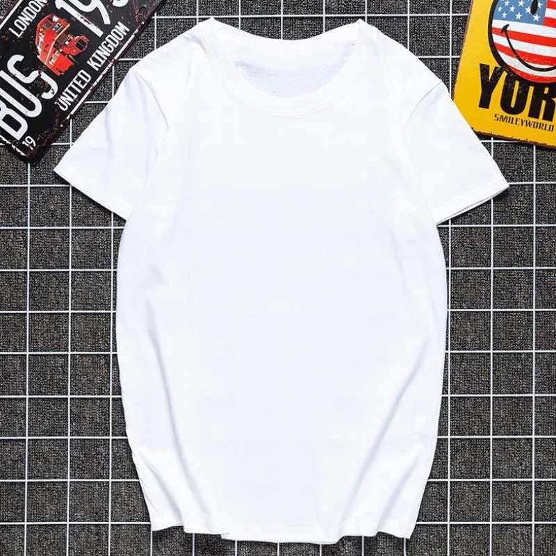 Man Tshirt Summer White T Shirts hipster T-shirts Harajuku White Comfortable Casual Tee Shirt Tops Clothes Men's Short Sleeve