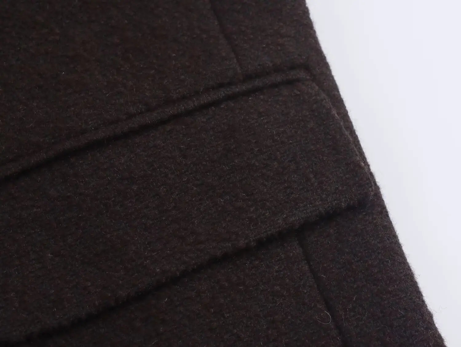 HH Women's Autumn Fashion Tweed Jacket Round Neck Short Woolen Jacket Female Commuter Versatile Fragrant Breeze Casual Coat