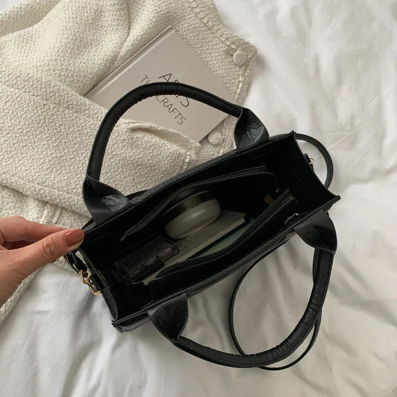 Casual Large Capacity Ladies Handbags Top-handle Bags Fashion Plaid Crossbody Shoulder Bags For Women Gift