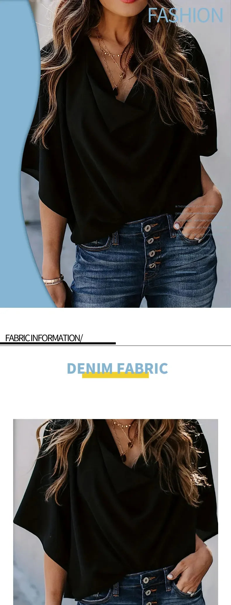 Women's Plus Size Pullover Summer Chic Elegant Pullover For Chubby Women's Fashion Pullover