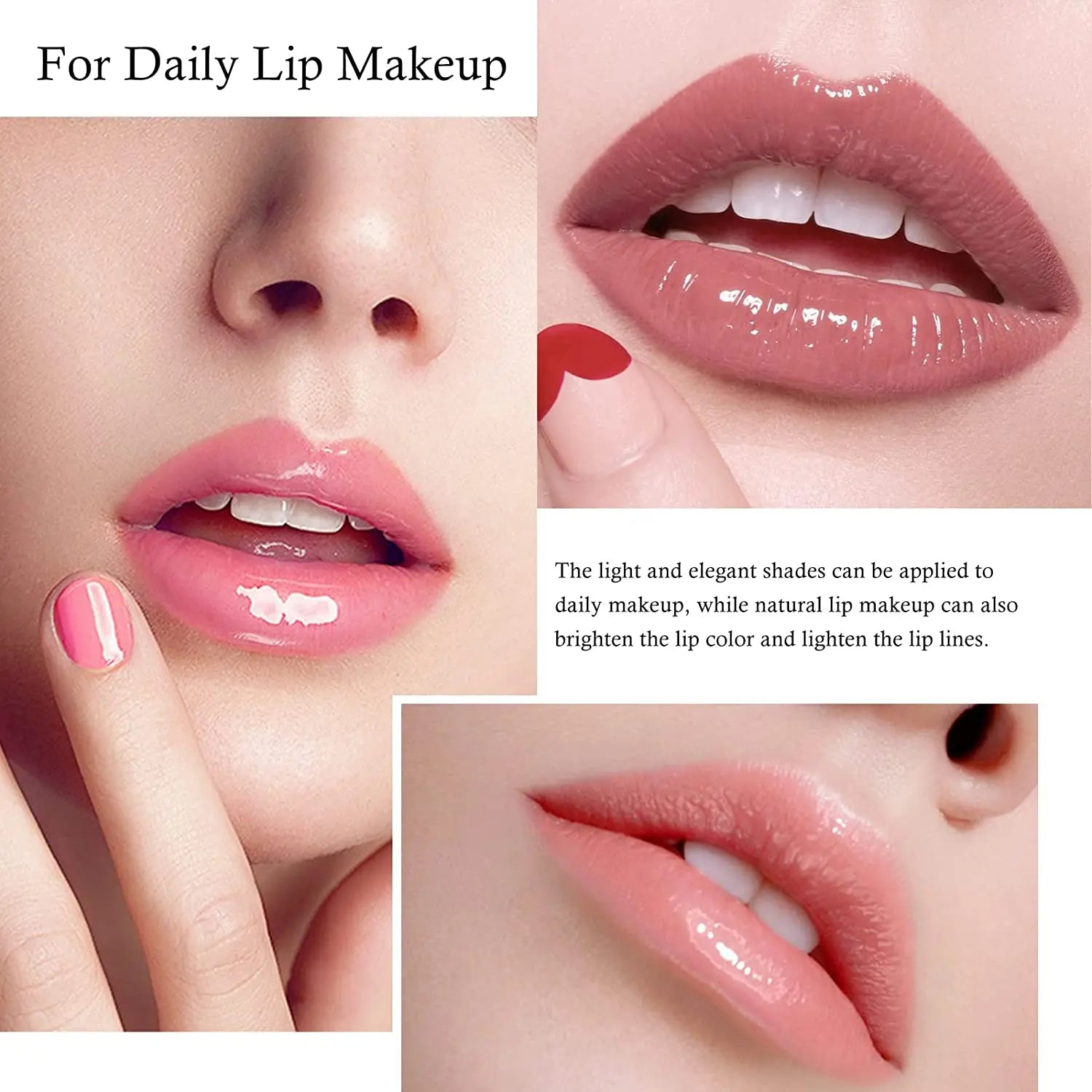 Plump Lip Glow oil Lip Care Oil Plumping Lip Gloss Non-Sticky Formula lip oil moisturizing Lipstick Hydrating Polished lips oil