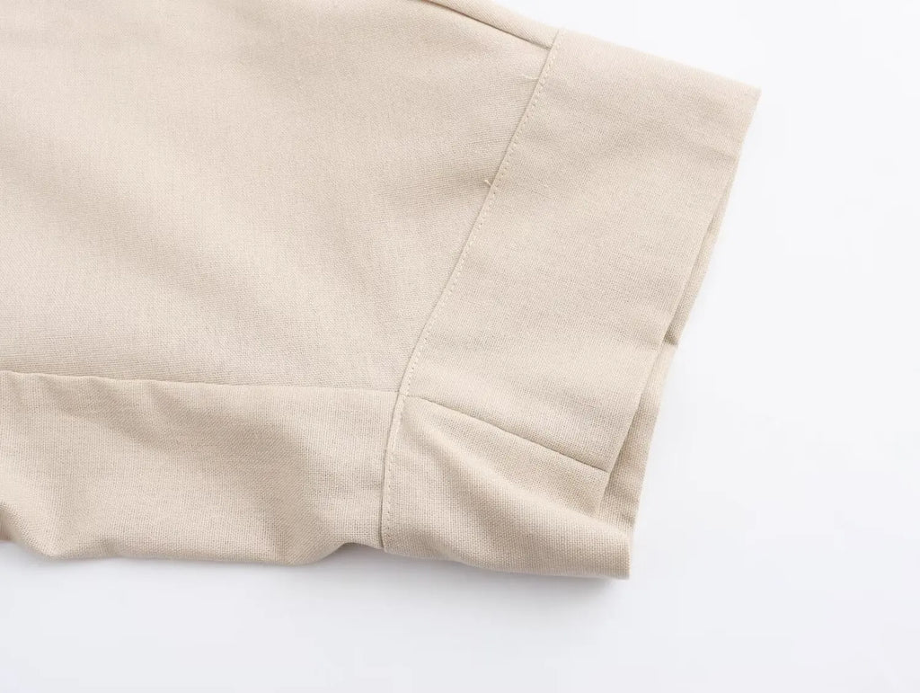 2025ZA&JIA new women's wear European and American style French design shirt versatile casual loose shirt