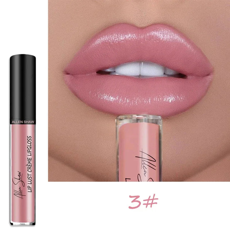 Liquid Lipstick Waterproof Shimmer Lip Gloss Tint Long Lasting Velvet Cream Lips Colors Matte Lipsticks Makeup Sexy 12 Colors