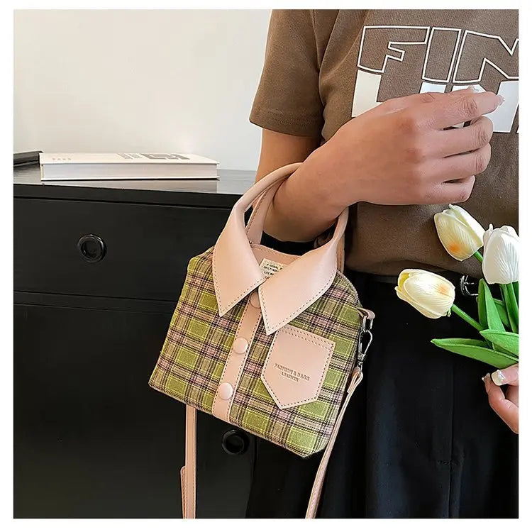 Women's Bag Clothes Style Shoulder Handbag Women Fashion Cute Crossbody Bag