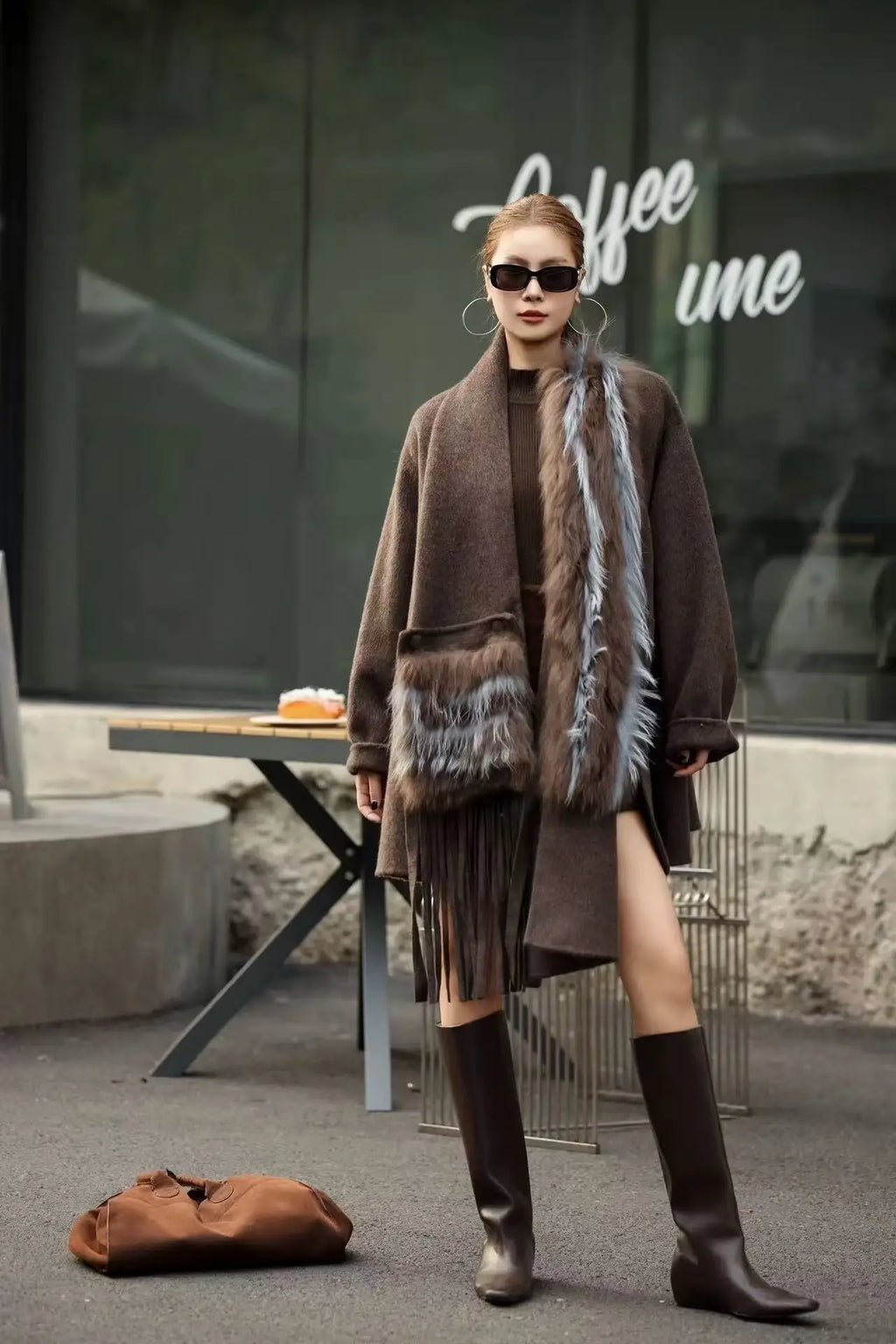 Women's Double-Faced Cashmere Coat - 2025 Autumn & Winter New Style