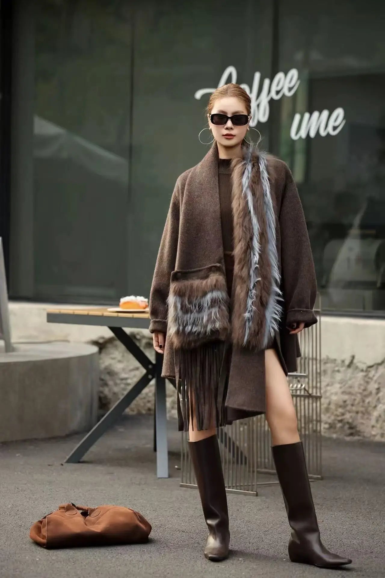 Women's Double-Faced Cashmere Coat - 2025 Autumn & Winter New Style